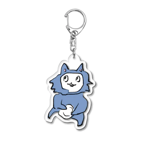 あらいぐまのアクキー Acrylic Key Chain