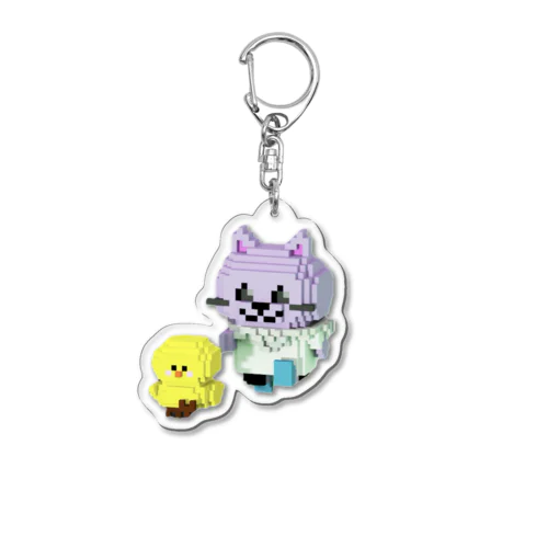 LEOPIYO RUN Acrylic Key Chain