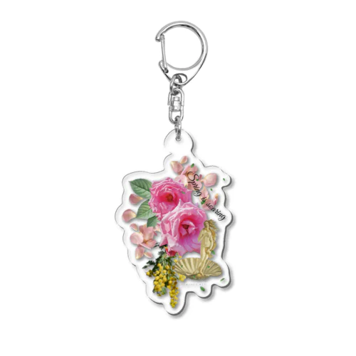 春に溺れる Acrylic Key Chain