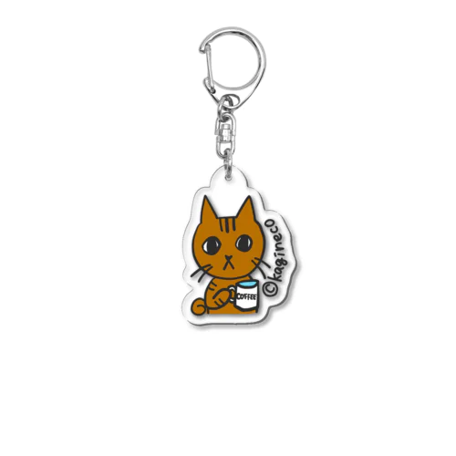 kaginecoグッズ Acrylic Key Chain