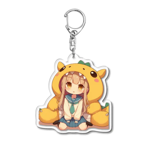 ドラ娘！桃 Acrylic Key Chain