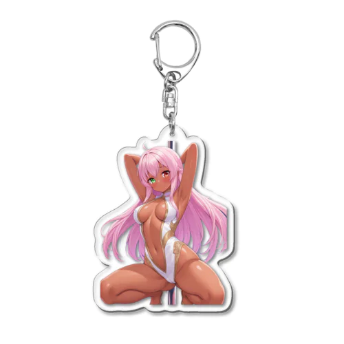 ポールダンス Acrylic Key Chain