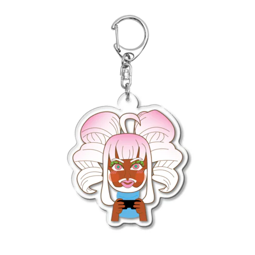 Frosty Acrylic Key Chain