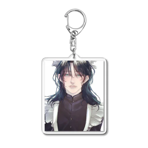 謎のメイド君 Acrylic Key Chain