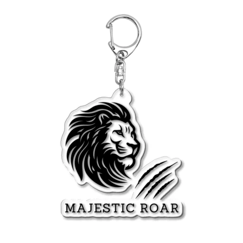 Majestic Roar Acrylic Key Chain