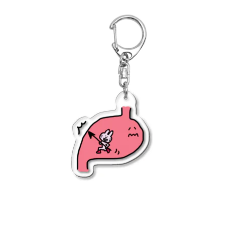 SOBOKU-NA-USACHAN...I-ga-Itai Acrylic Key Chain