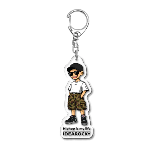 HipHop is my life - IDEAROCKY Acrylic Key Chain