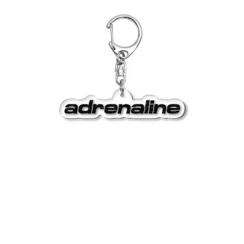 adrenaline アクリルキーホルダー