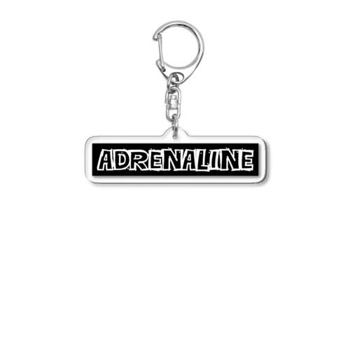 adrenaline アクリルキーホルダー