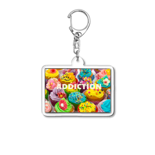 カップケーキ中毒アディクション Acrylic Key Chain