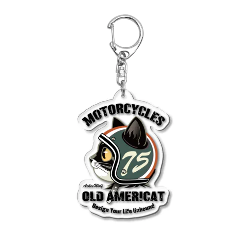 OLD AMERICAT Acrylic Key Chain