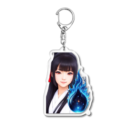 萬屋吉兆 如意宝珠鍵輪具（キーリング) Acrylic Key Chain