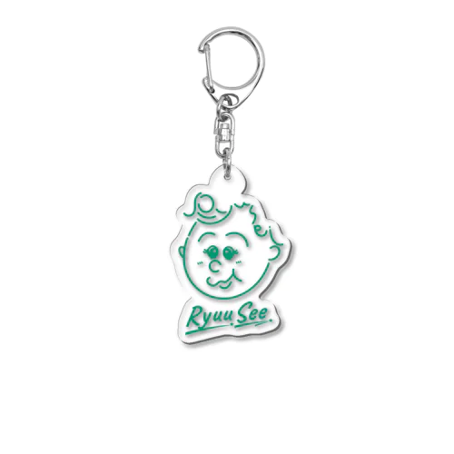 Ryuu see　グリーン Acrylic Key Chain