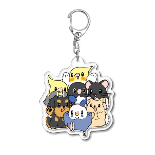 うちのこ2 Acrylic Key Chain