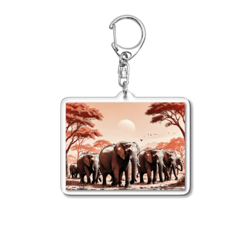 悠久の歩み Acrylic Key Chain