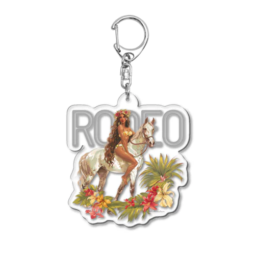 RODEO Acrylic Key Chain