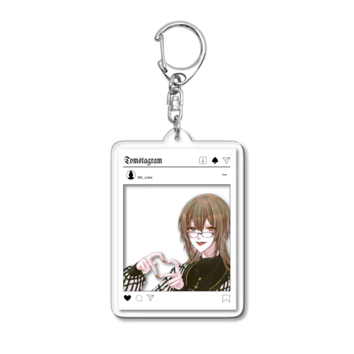 Tomstagram–A Acrylic Key Chain