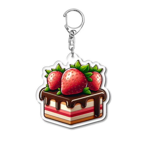 可愛いケーキ🍰 Acrylic Key Chain