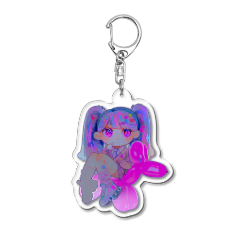 ポッピンガール Acrylic Key Chain