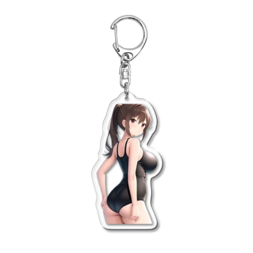 水着少女 Acrylic Key Chain