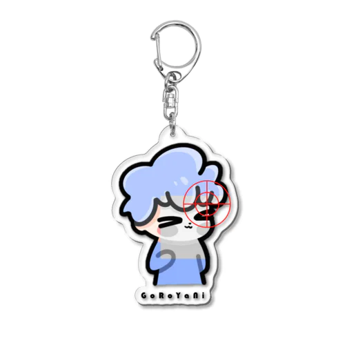 GoRoYaNi target Acrylic Key Chain