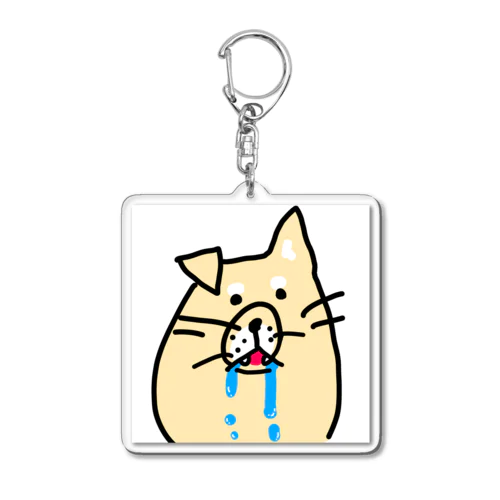 ビビりな番犬くん Acrylic Key Chain