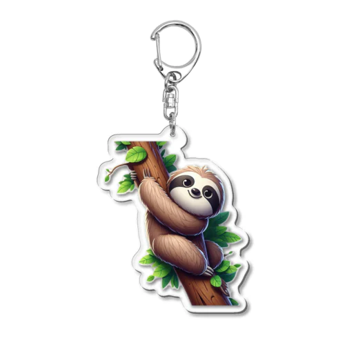 ナマケモノ Acrylic Key Chain