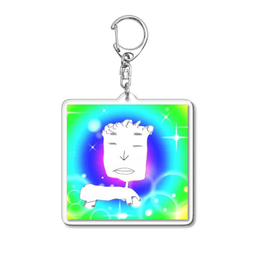 Finの絵 Acrylic Key Chain