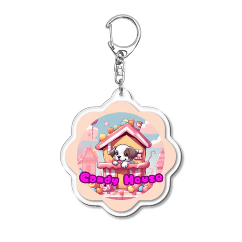 Candy House🐶 Acrylic Key Chain