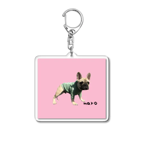 フレブル6兄弟マロたんのパピーグッズ Acrylic Key Chain