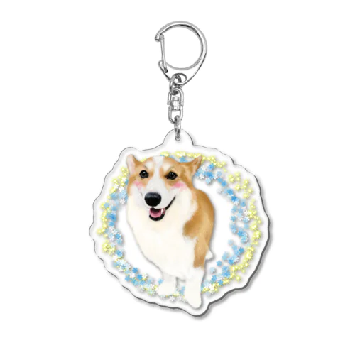 アポロ君はお出かけ大好き Acrylic Key Chain