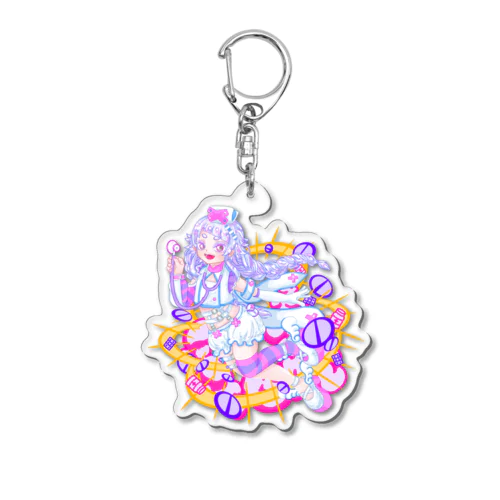 いなしバツ退院祝いアクリルキーホルダー Acrylic Key Chain