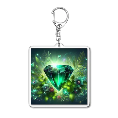 「宝石グッズ」 Acrylic Key Chain