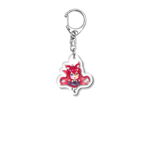 七尾えみ ミニキャラアクリルキーホルダー Acrylic Key Chain