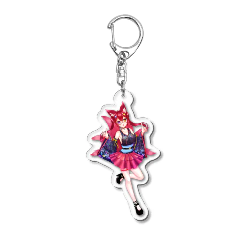 七尾えみ 立ち絵アクリルキーホルダー Acrylic Key Chain