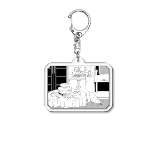 おままごとの破壊神　もなか君 Acrylic Key Chain