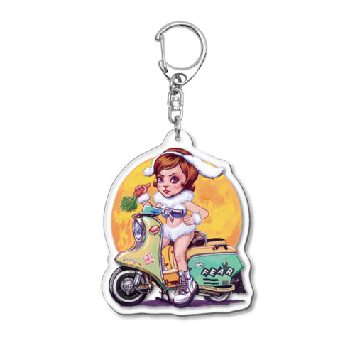 FEAR_Luna-Lapin Acrylic Key Chain