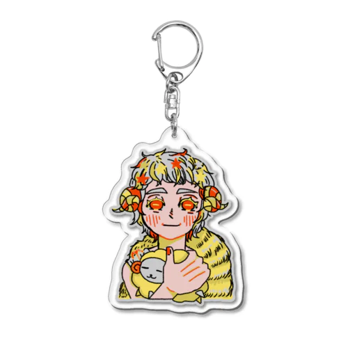 牡羊座 Acrylic Key Chain