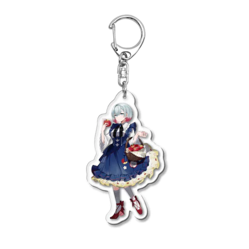 雪白紅玉(ゆきしろルビー) Acrylic Key Chain