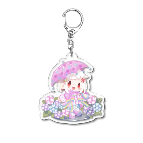 りりプロ レイニーディ 2024（しらかわ由理） Acrylic Key Chain