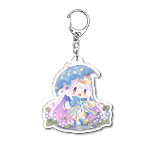 りりプロ レイニーディ 2024（明奏ポルポ） Acrylic Key Chain