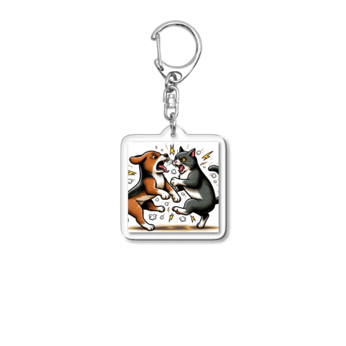 犬猿の仲 Acrylic Key Chain