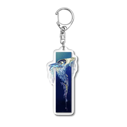 虚鯨 Acrylic Key Chain