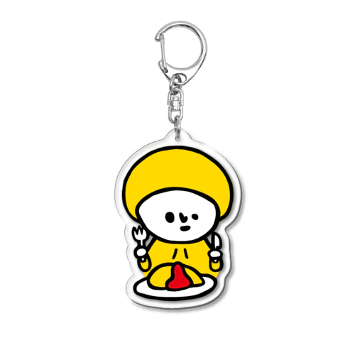 オムライス Acrylic Key Chain