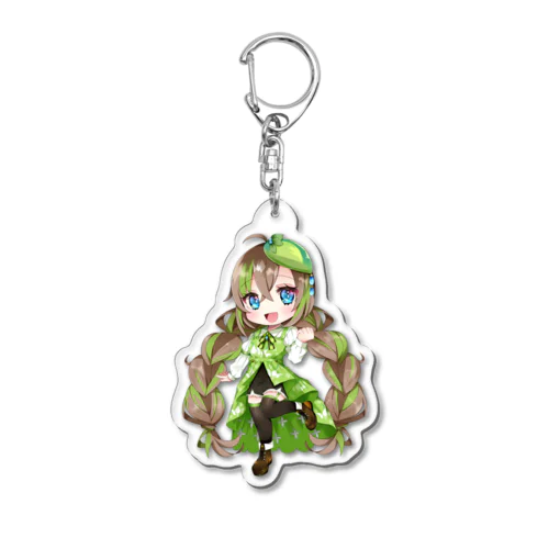 水草の妖精 水葉ナナ アクリルキーホルダーB Acrylic Key Chain