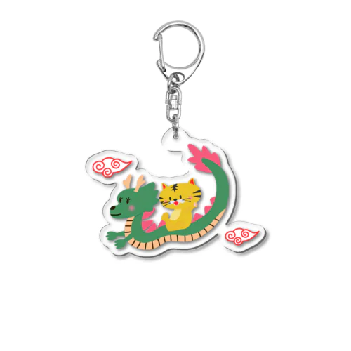 トラミとドラコ Acrylic Key Chain