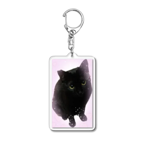 黒猫凛ちゃん Acrylic Key Chain