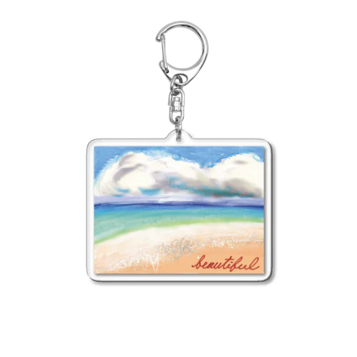 夏の思い出 Acrylic Key Chain