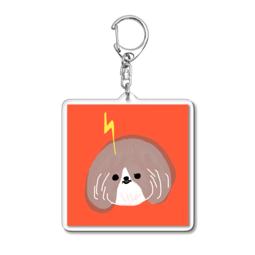 テレパシーズー犬 Acrylic Key Chain