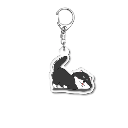 【たびしば】となりのこてつ002 Acrylic Key Chain